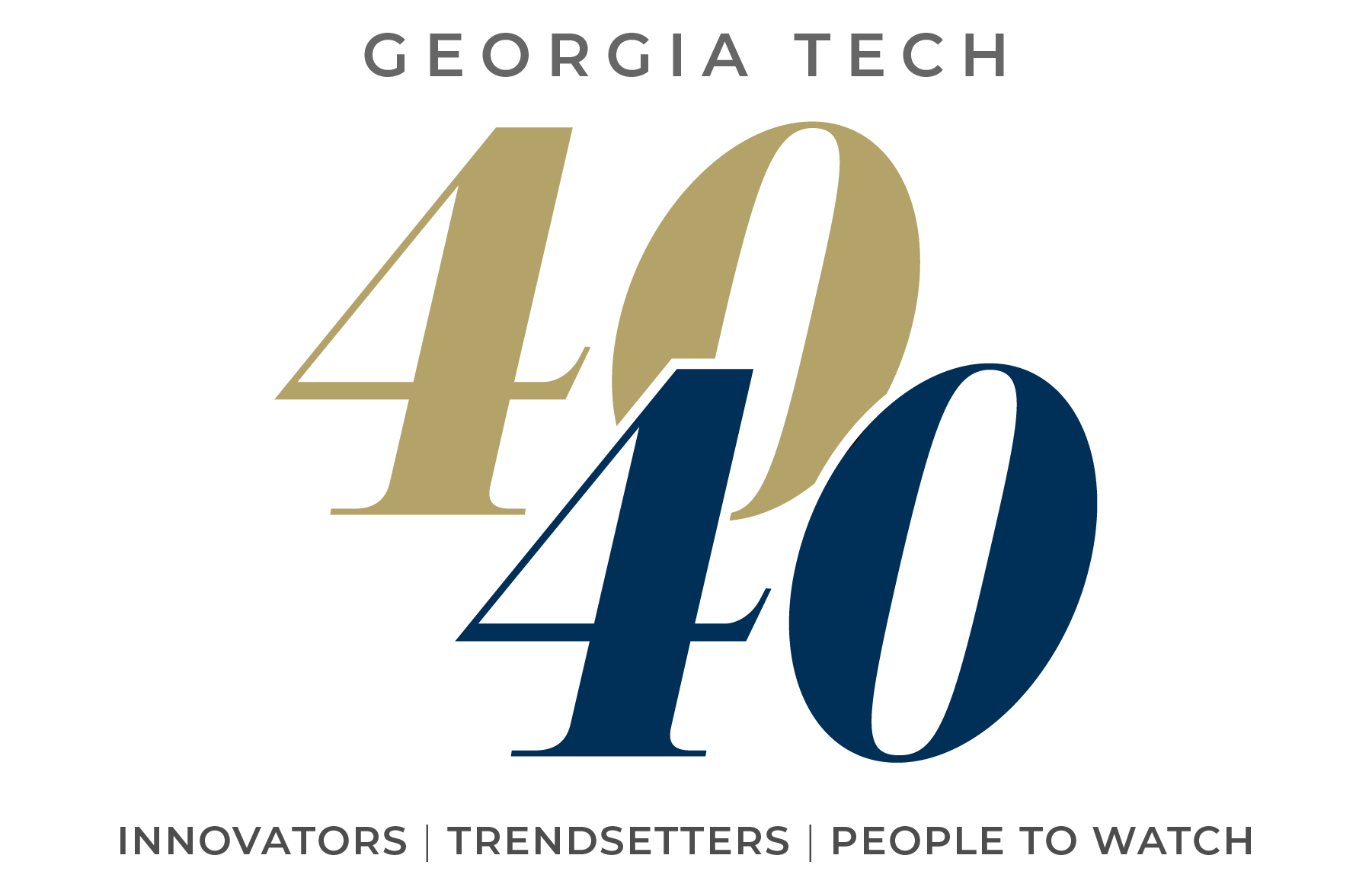 Georgia Tech 40 Under 40 Emblem